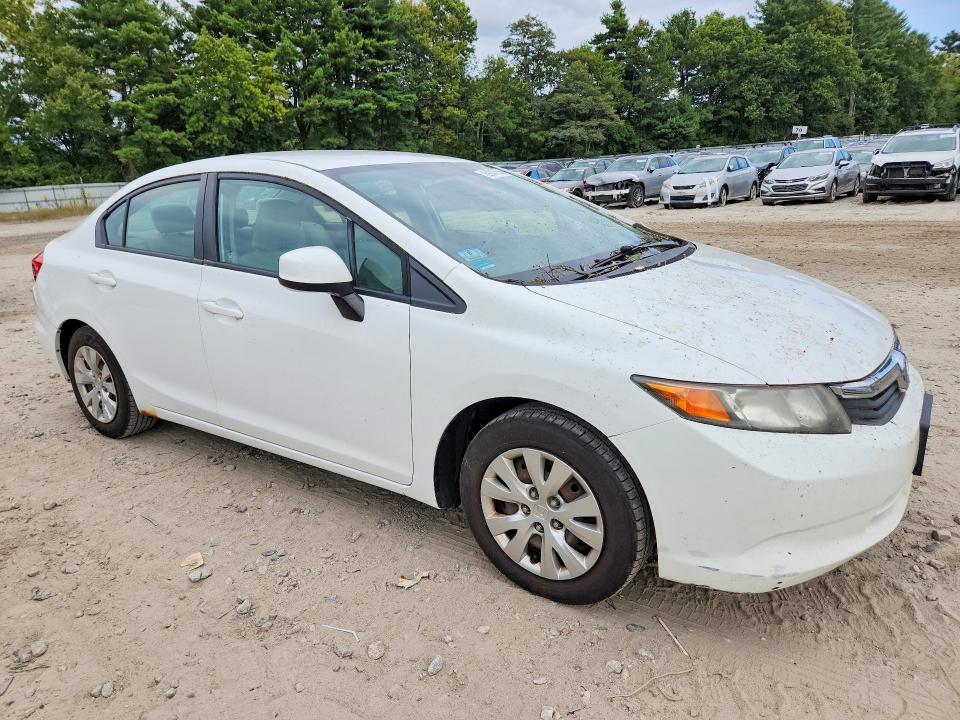 2012 Honda Civic მანქანა იყიდება აუქციონზე, vin: 19XFB2F5XCE386652, აუქციონის ნომერი: 69347556