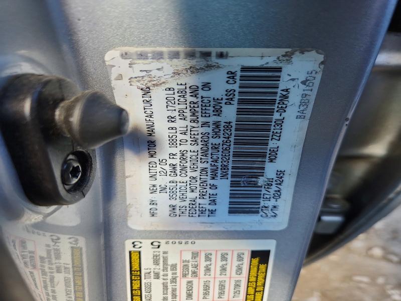 Aukcja sprzedaży 2006 Toyota Corolla, vin: 1NXBR32E06Z642384, numer aukcji: 67691416
