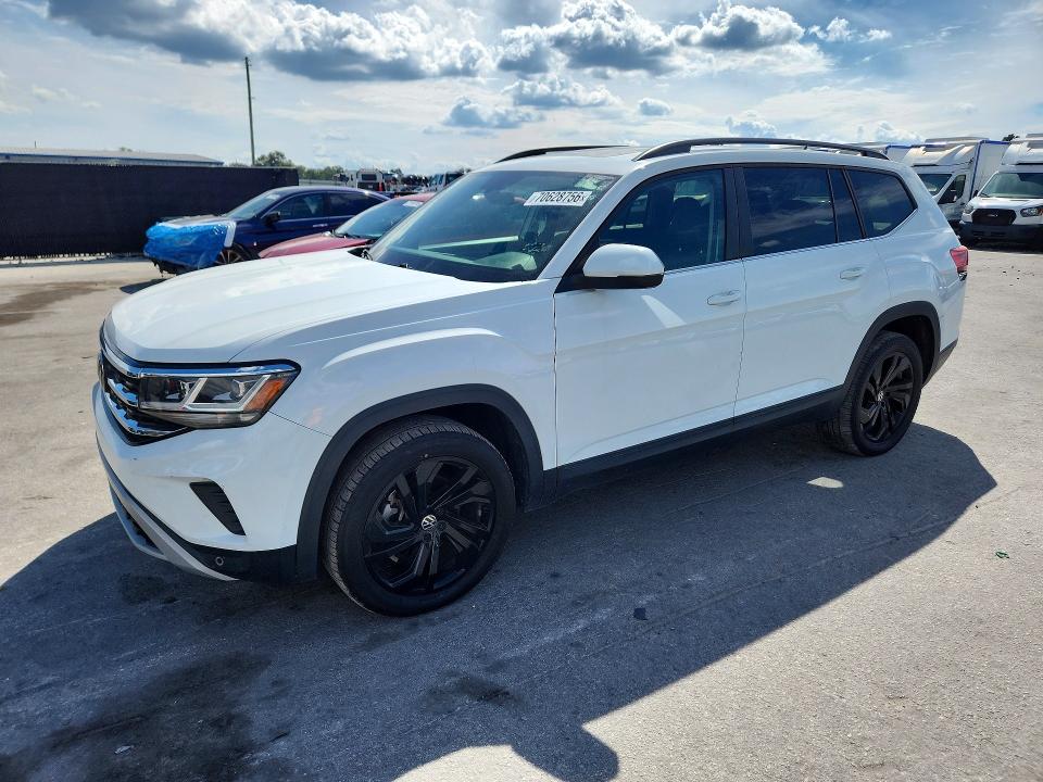 2022 Volkswagen Atlas მანქანა იყიდება აუქციონზე, vin: 1V2JP2CA3NC502652, აუქციონის ნომერი: 70628756