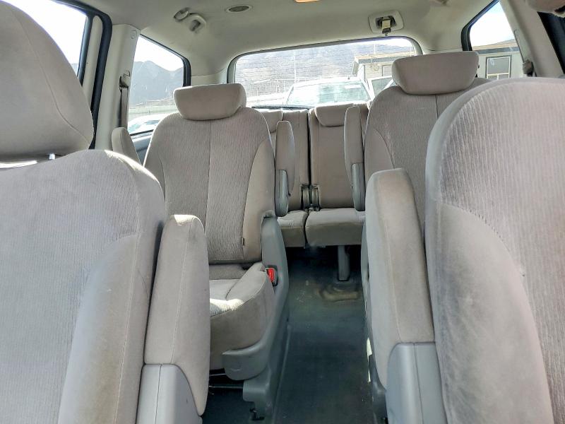 2010 Kia Sedona მანქანა იყიდება აუქციონზე, vin: KNDMG4C35A6344433, აუქციონის ნომერი: 68004046
