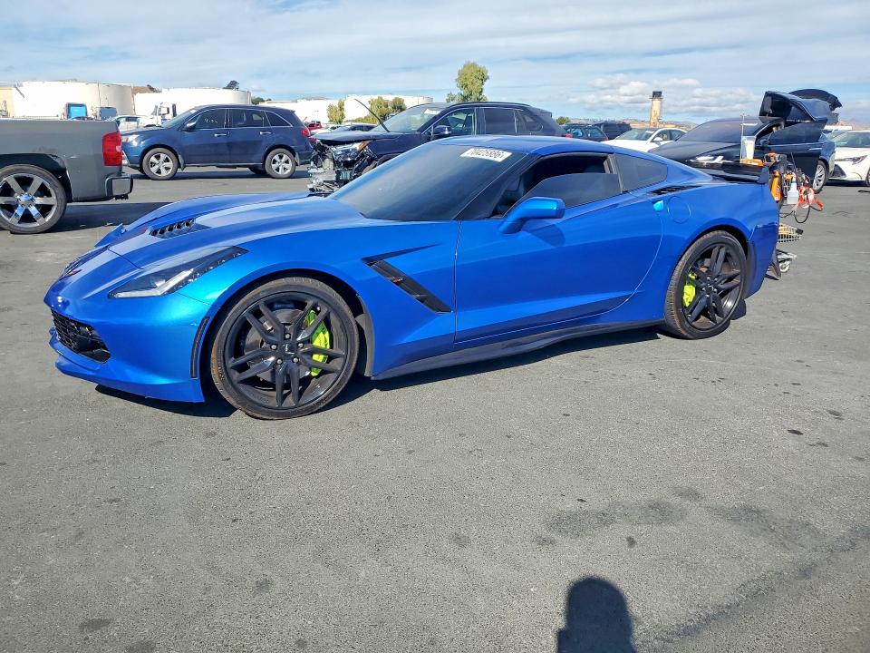2015 Chevrolet Corvette მანქანა იყიდება აუქციონზე, vin: 1G1YK2D78F5100691, აუქციონის ნომერი: 70425886
