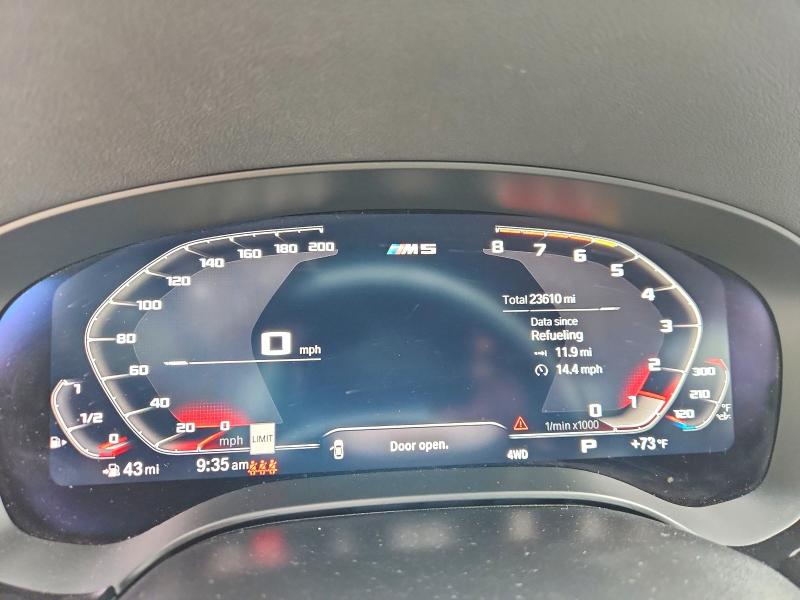 67936476 :رقم المزاد ، WBS83CH04PCL74841 vin ، 2023 Bmw M5 مزاد بيع