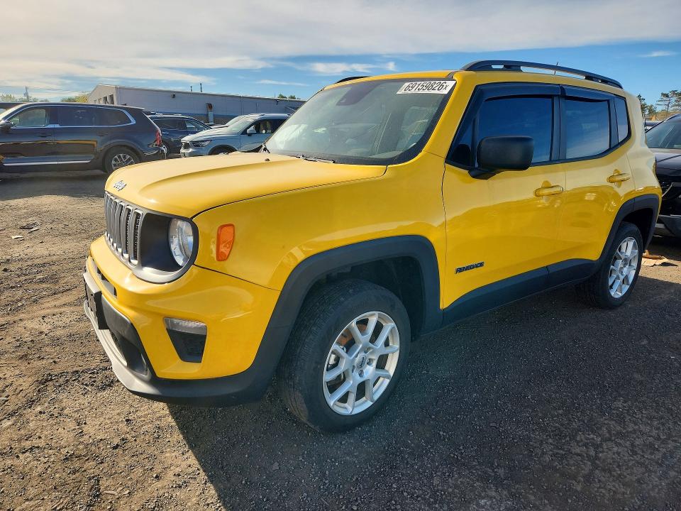 2023 Jeep Renegade მანქანა იყიდება აუქციონზე, vin: ZACNJDB10PPP57661, აუქციონის ნომერი: 69159826