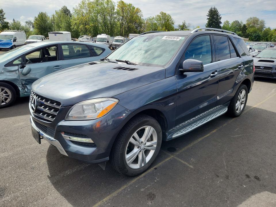 Aukcja sprzedaży 2012 Mercedes-benz Ml, vin: 4JGDA2EB8CA086771, numer aukcji: 68602876