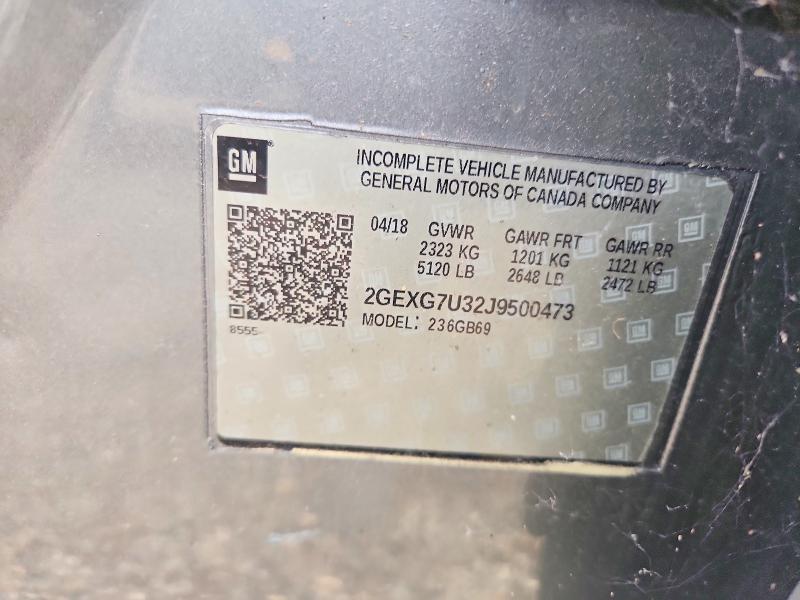 69368176 :رقم المزاد ، 2GEXG7U32J9500473 vin ، 2018 Cadillac Xts مزاد بيع