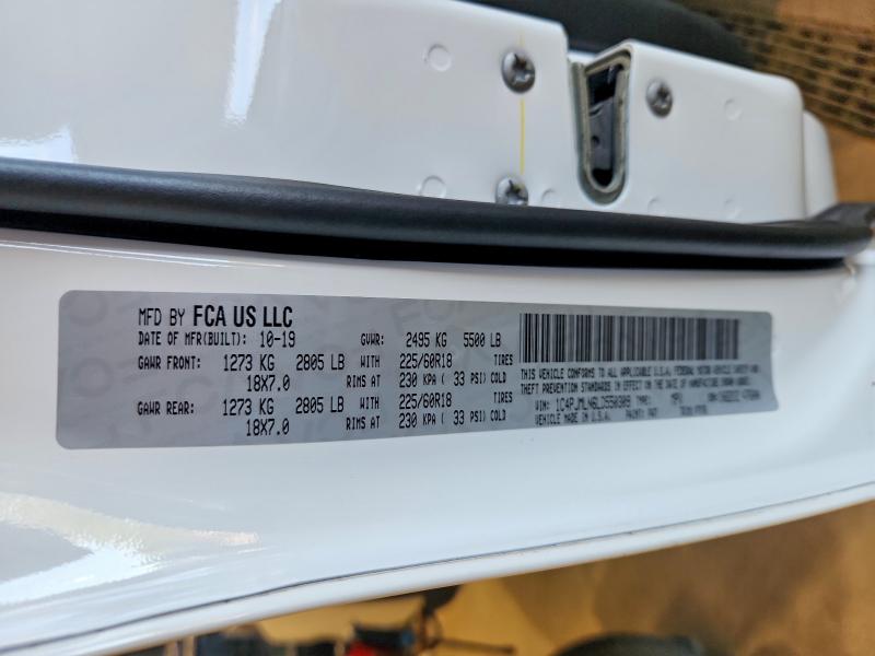 Aukcja sprzedaży 2020 Jeep Cherokee, vin: 1C4PJMLN6LD550309, numer aukcji: 68912236