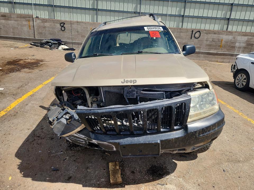 66849936 :رقم المزاد ، 1J4GW48S1YC365995 vin ، 2000 Jeep Grand Cherokee مزاد بيع