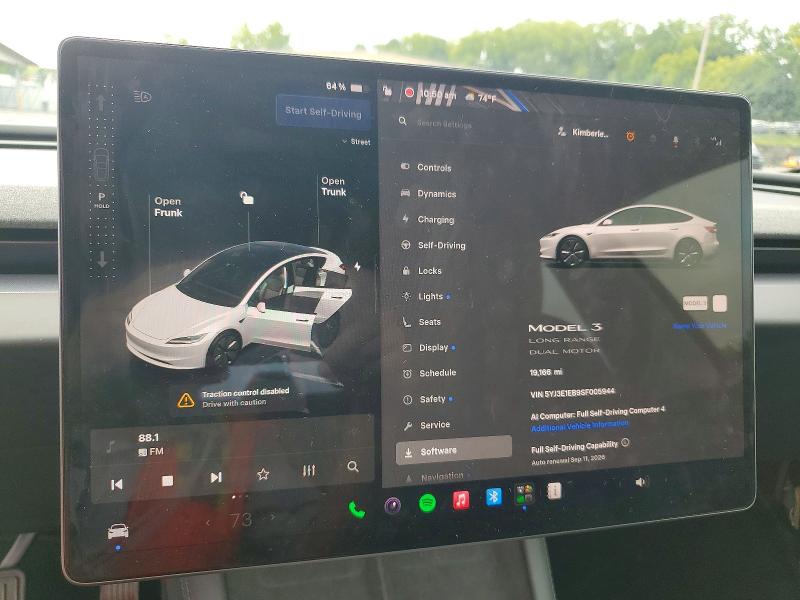 Aukcja sprzedaży 2025 Tesla Model 3, vin: 5YJ3E1EB9SF005944, numer aukcji: 67370346