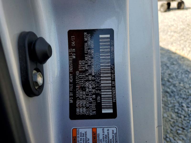67730076 :رقم المزاد ، JF1ZCAB16D1610100 vin ، 2013 Subaru Brz مزاد بيع