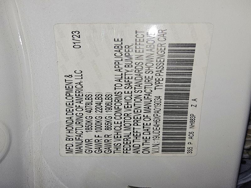 Продажа на аукционе авто 2023 Acura Integra, vin: 19UDE4H6XPA019034, номер лота: 70278736
