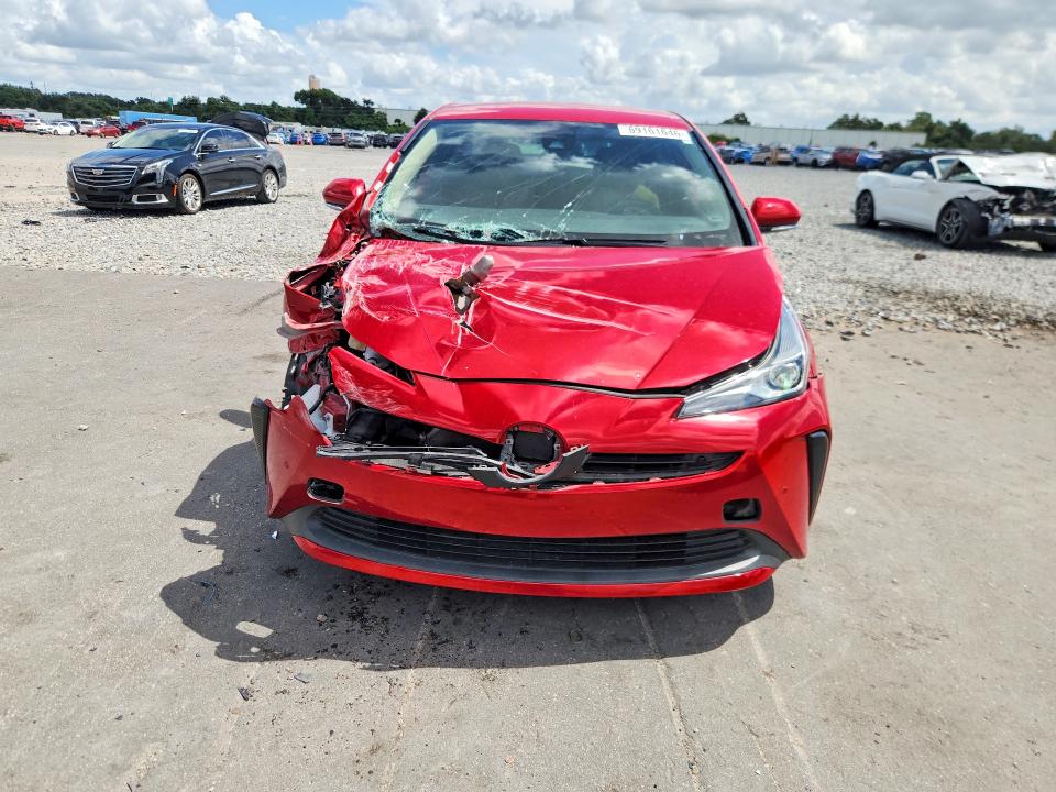 69161646 :رقم المزاد ، JTDKARFU8K3077379 vin ، 2019 Toyota Prius مزاد بيع