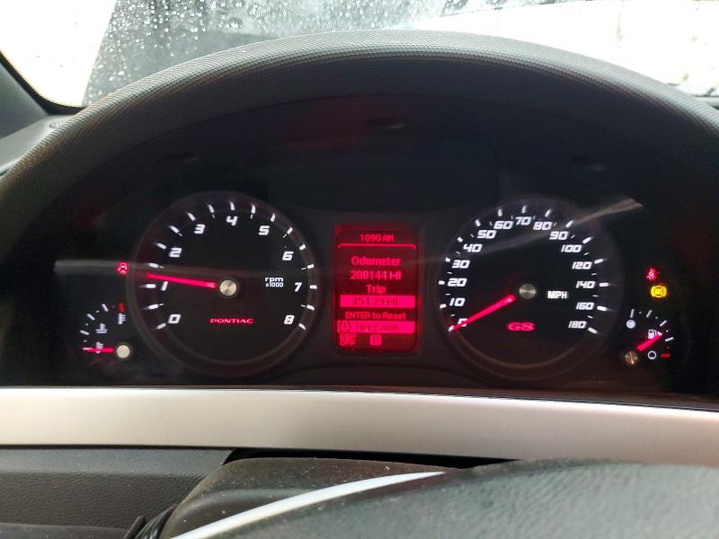 68644416 :رقم المزاد ، 6G2ER577X8L152249 vin ، 2008 Pontiac G8 مزاد بيع