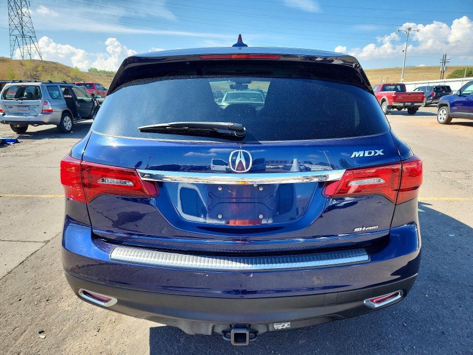 Auction sale of the 2016 Acura Mdx, vin: 5FRYD4H4XGB007182, lot number: 68291936