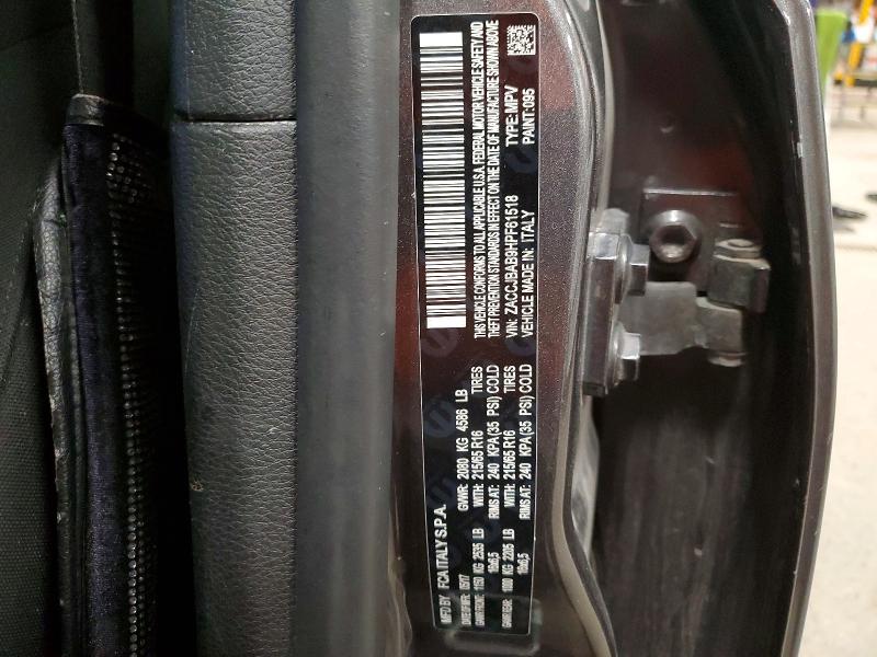 2017 Jeep Renegade მანქანა იყიდება აუქციონზე, vin: ZACCJBAB9HPF61518, აუქციონის ნომერი: 66527356