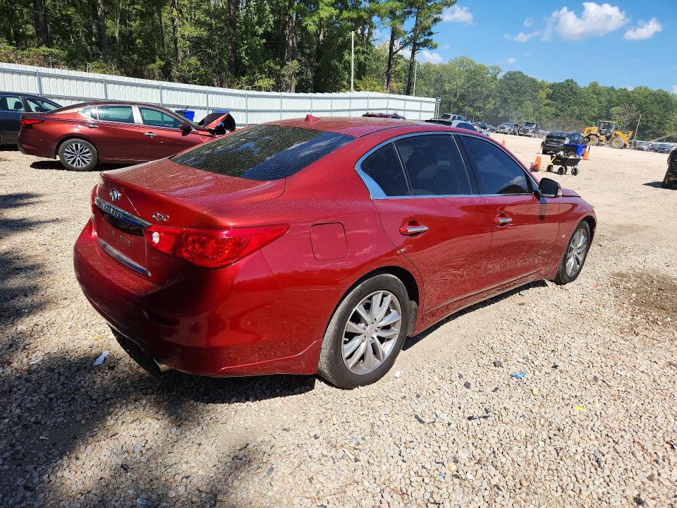 68353446 :رقم المزاد ، JN1BV7AP6FM346721 vin ، 2015 Infiniti Q50 مزاد بيع