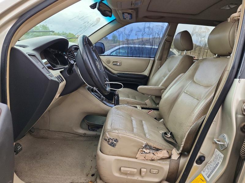 2002 Toyota Highlander მანქანა იყიდება აუქციონზე, vin: JTEHF21A420079031, აუქციონის ნომერი: 69142416