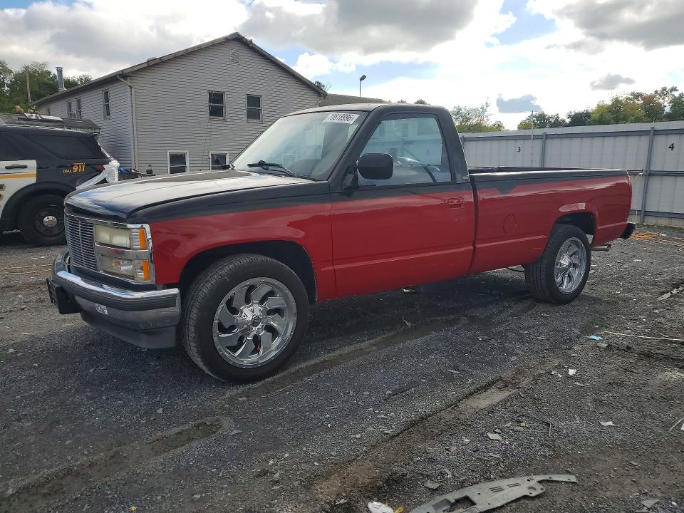 70818996 :رقم المزاد ، 1GCDC14Z9NE107159 vin ، 1992 Chevrolet Gmt-400 مزاد بيع