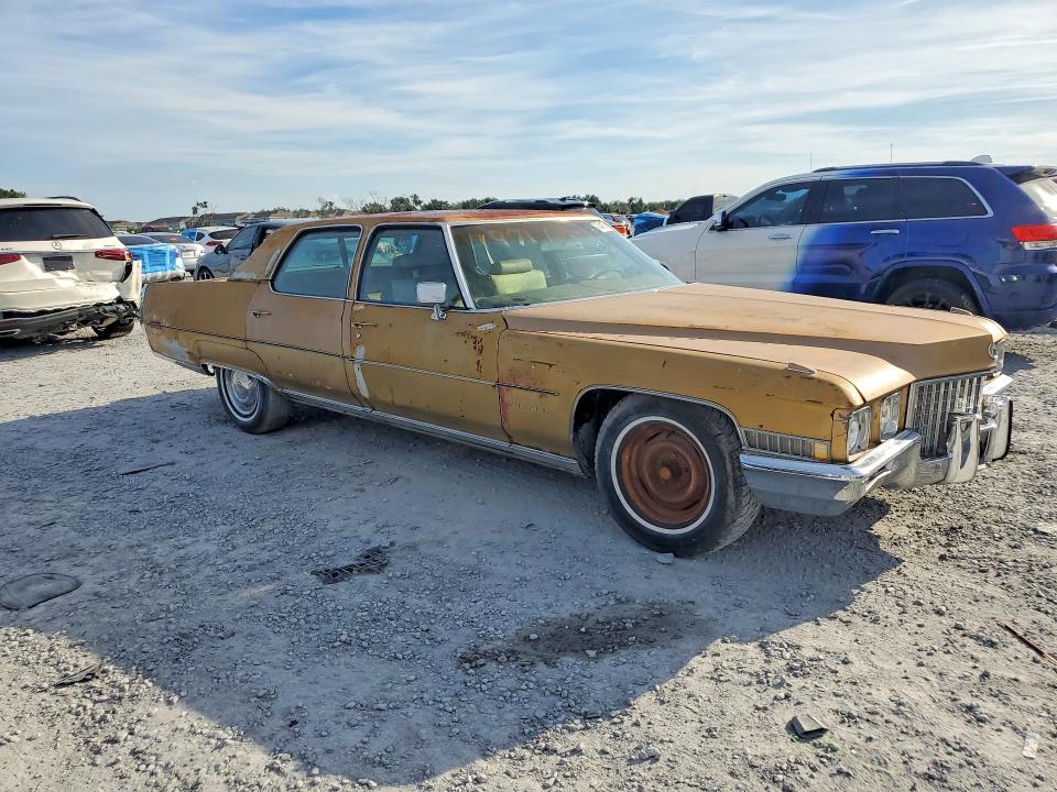 1971 Cadillac Fleetwoo მანქანა იყიდება აუქციონზე, vin: 681691Q228805, აუქციონის ნომერი: 70415706