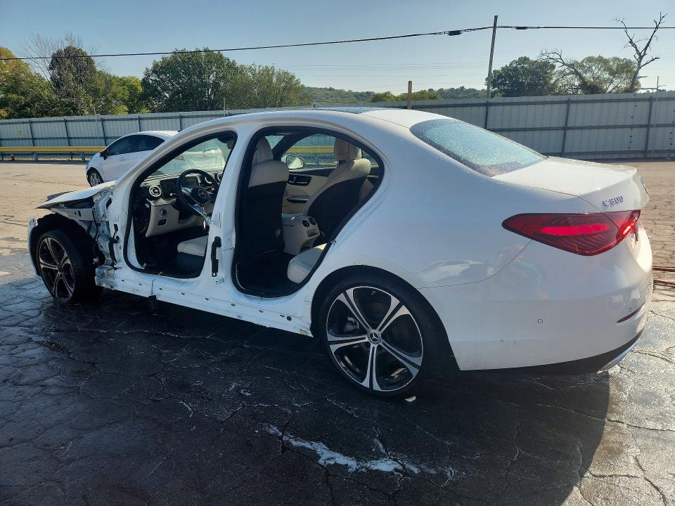 67515326 :رقم المزاد ، W1KAF4GB5NR060883 vin ، 2022 Mercedes-benz C مزاد بيع