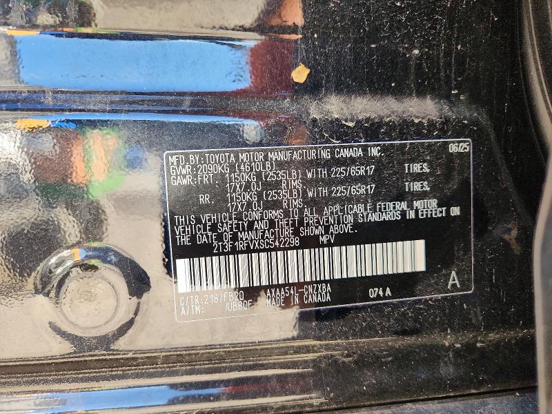 Продаж на аукціоні авто 2025 Toyota Rav4, vin: 2T3F1RFVXSC542298, номер лоту: 68803546
