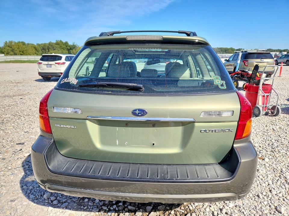 68357626 :رقم المزاد ، 4S4BP62C067354837 vin ، 2006 Subaru Outback مزاد بيع