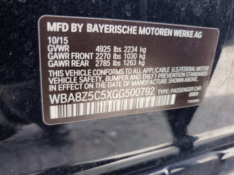Продаж на аукціоні авто 2016 Bmw 328, vin: WBA8Z5C5XGG500792, номер лоту: 70237636