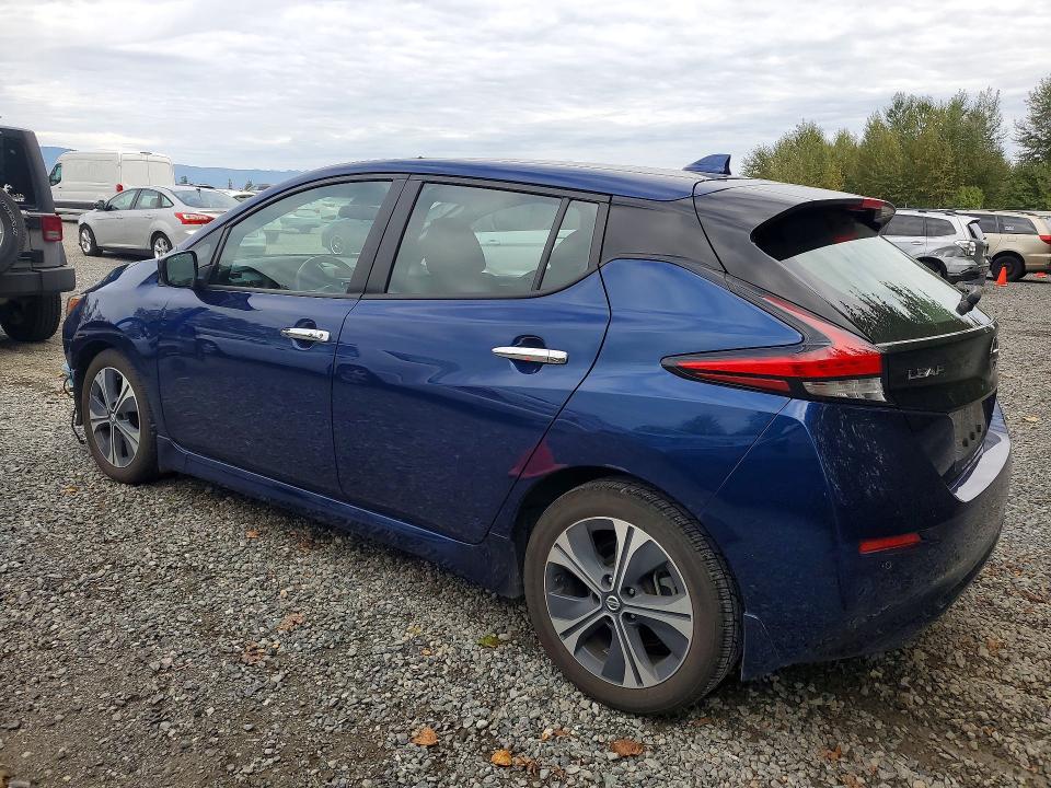 2022 Nissan Leaf მანქანა იყიდება აუქციონზე, vin: 1N4AZ1CV8NC555037, აუქციონის ნომერი: 70358526