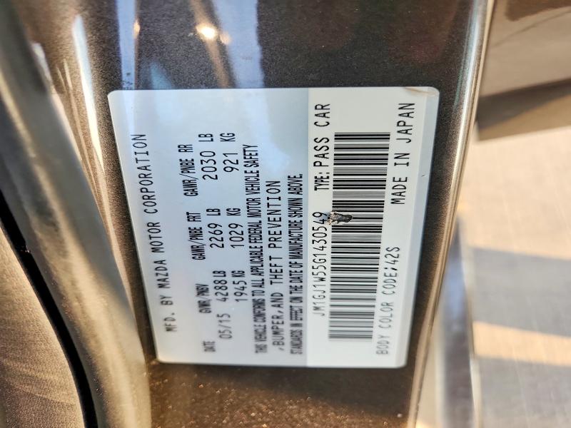 Продажа на аукционе авто 2016 Mazda 6, vin: JM1GJ1W55G1430549, номер лота: 70134626
