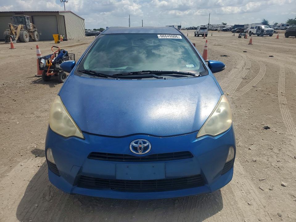 66849906 :رقم المزاد ، JTDKDTB35C1520649 vin ، 2012 Toyota Prius C مزاد بيع