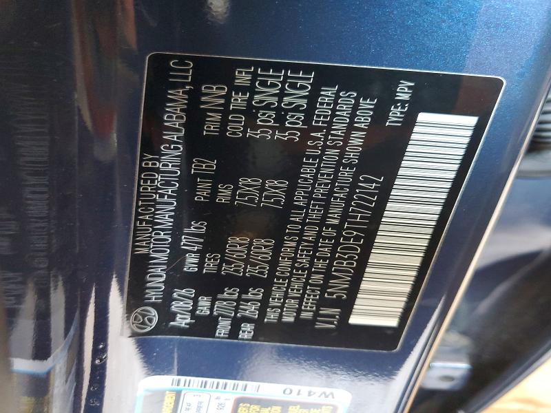 Продаж на аукціоні авто 2026 Hyundai Tucson, vin: 5NMJB3DE9TH722142, номер лоту: 67616176