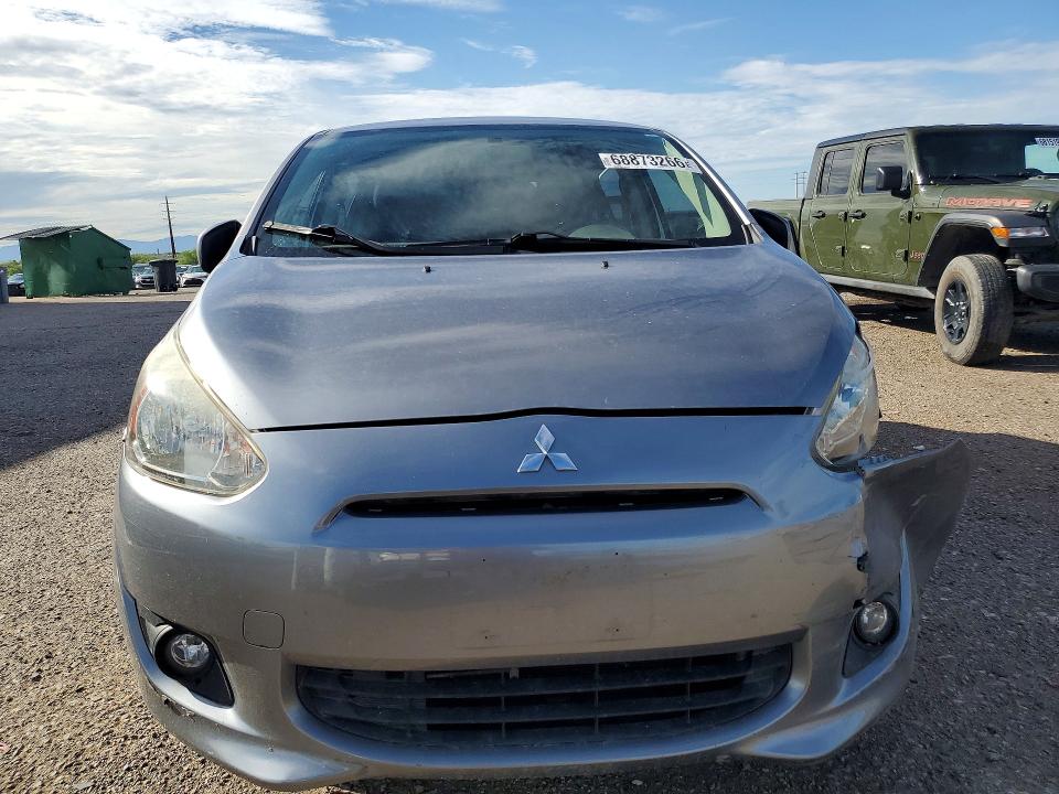 2015 Mitsubishi Mirage მანქანა იყიდება აუქციონზე, vin: ML32A4HJ9FH058762, აუქციონის ნომერი: 68873266