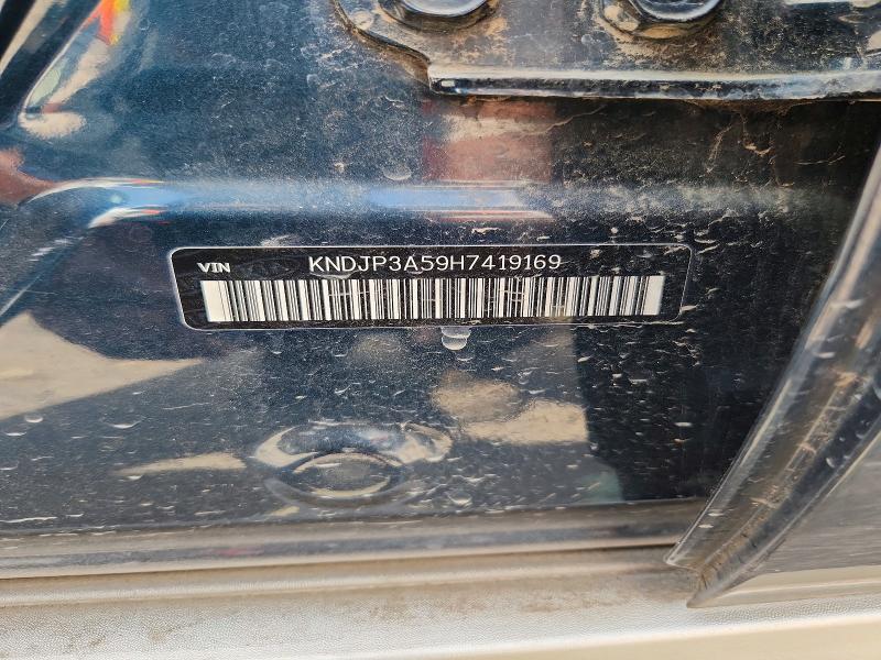69553156 :رقم المزاد ، KNDJP3A59H7419169 vin ، 2017 Kia Soul مزاد بيع