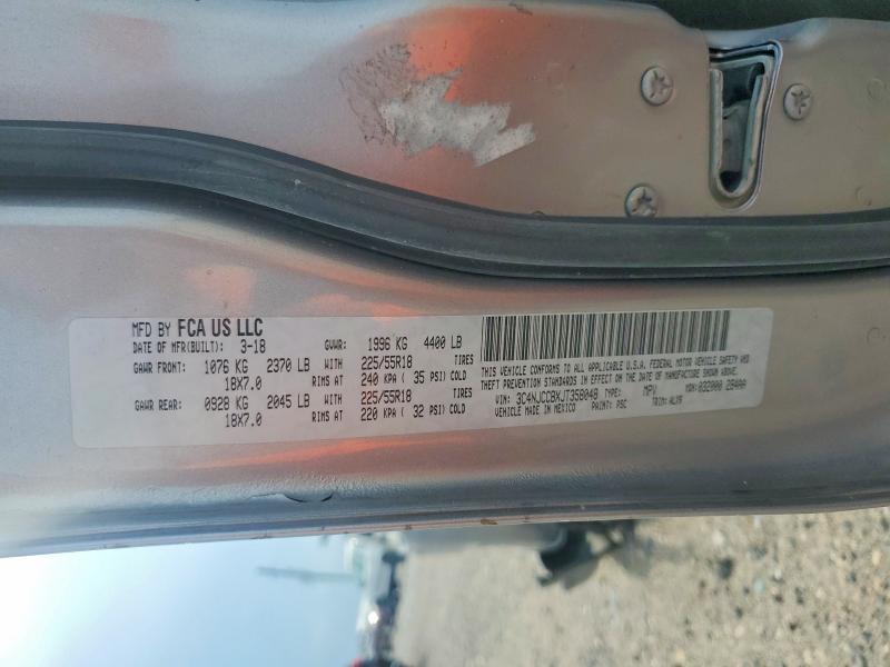 Aukcja sprzedaży 2018 Jeep Compass, vin: 3C4NJCCBXJT358048, numer aukcji: 67724466