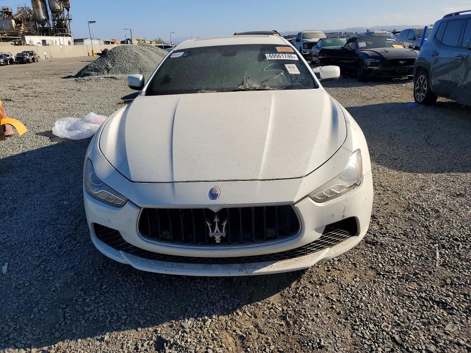 2015 Maserati Ghibli მანქანა იყიდება აუქციონზე, vin: ZAM57XSA7F1151898, აუქციონის ნომერი: 69561746