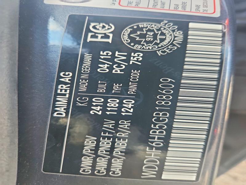67846486 :رقم المزاد ، WDDHF6HB5GB188609 vin ، 2016 Mercedes-benz E مزاد بيع