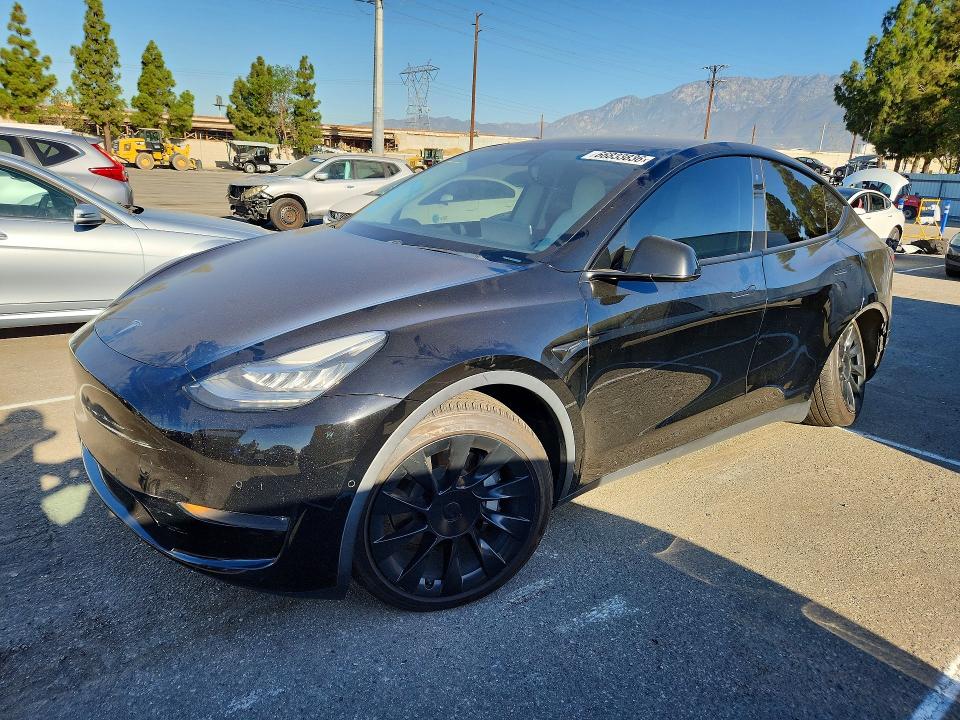 Auction sale of the 2020 Tesla Model Y, vin: 5YJYGDEE3LF018296, lot number: 66833836
