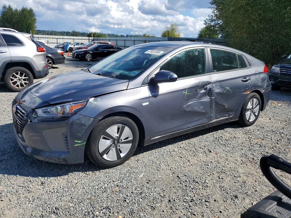 67923386 :رقم المزاد ، KMHC65LC4JU091536 vin ، 2018 Hyundai Ioniq مزاد بيع
