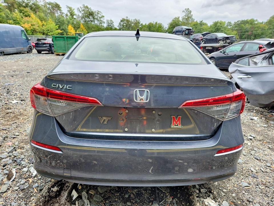 2022 Honda Civic მანქანა იყიდება აუქციონზე, vin: JHMFE1F72NX006580, აუქციონის ნომერი: 70245006