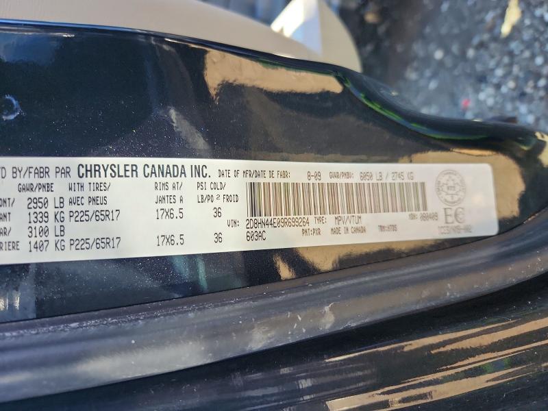 Продаж на аукціоні авто 2009 Dodge Grand Caravan, vin: 2D8HN44E09R699264, номер лоту: 67443116