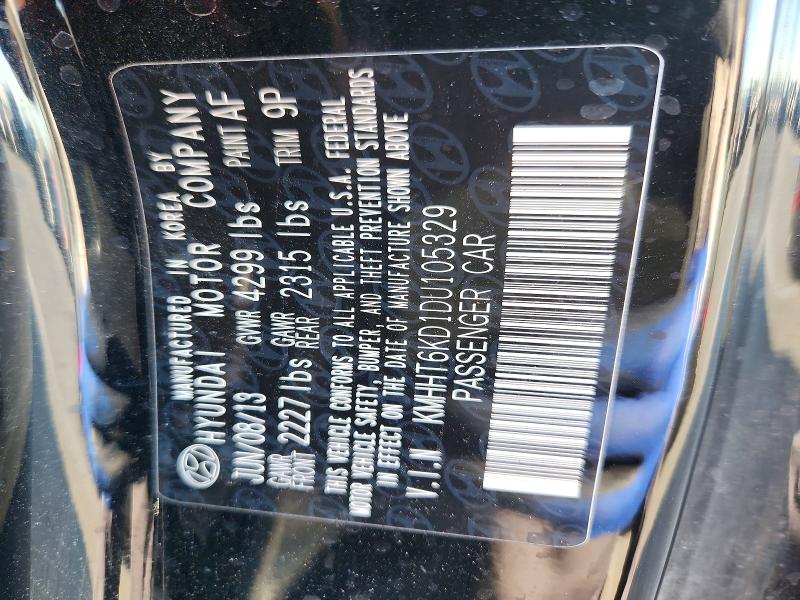 Продажа на аукционе авто 2013 Hyundai Genesis Coupe, vin: KMHHT6KD1DU105329, номер лота: 66521286