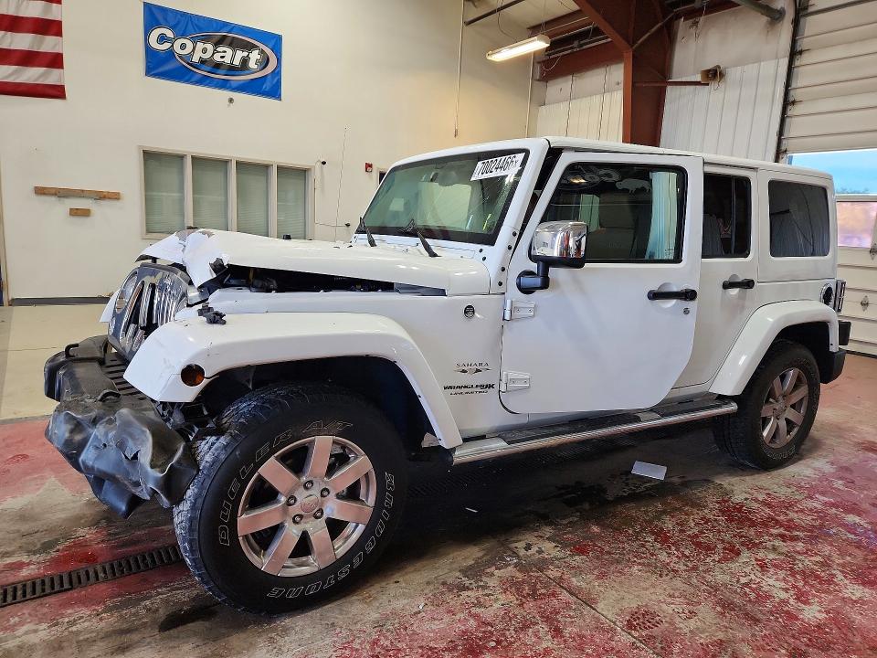 70024466 :رقم المزاد ، 1C4BJWEGXJL836767 vin ، 2018 Jeep Wrangler Unlimited مزاد بيع