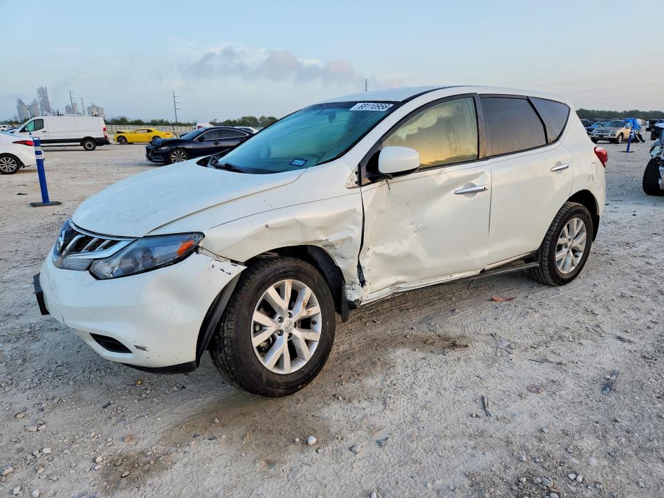 2013 Nissan Murano მანქანა იყიდება აუქციონზე, vin: JN8AZ1MU8DW205540, აუქციონის ნომერი: 68110956