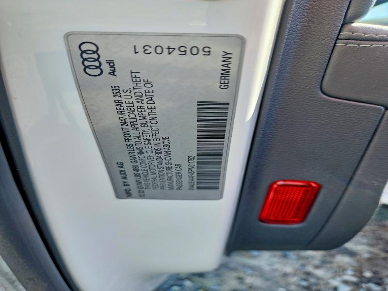 Aukcja sprzedaży 2023 Audi A4, vin: WAUEAAF45PN011752, numer aukcji: 68944476