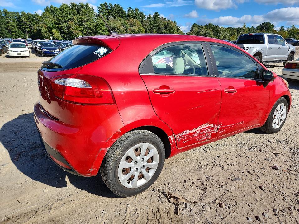 2012 Kia Rio მანქანა იყიდება აუქციონზე, vin: KNADM5A31C6013981, აუქციონის ნომერი: 69390966