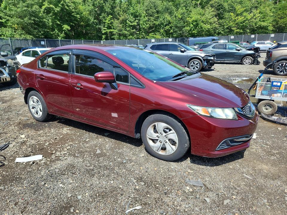 2014 Honda Civic მანქანა იყიდება აუქციონზე, vin: 2HGFB2F51EH543090, აუქციონის ნომერი: 67842776