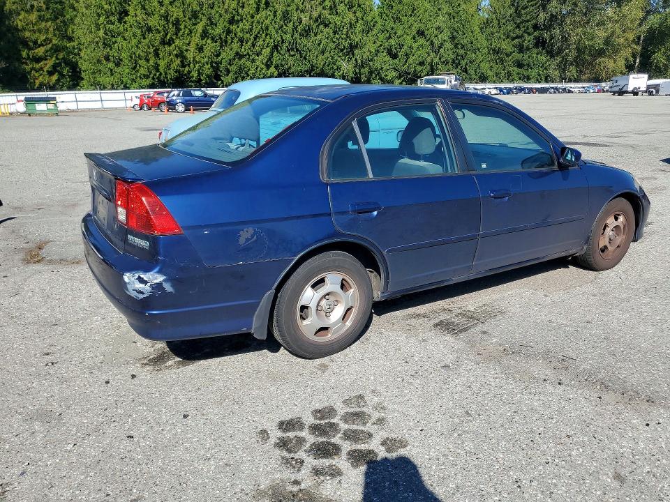 68604666 :رقم المزاد ، JHMES96615S002141 vin ، 2005 Honda Civic مزاد بيع