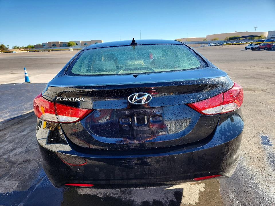 68711046 :رقم المزاد ، KMHDH4AEXDU654123         vin ، 2013 Hyundai Elantra مزاد بيع