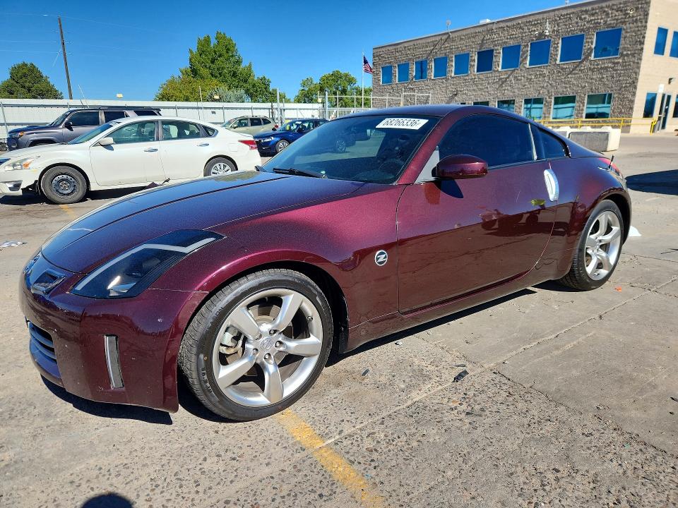 2006 Nissan 350z მანქანა იყიდება აუქციონზე, vin: JN1AZ34E46M355016, აუქციონის ნომერი: 68266336