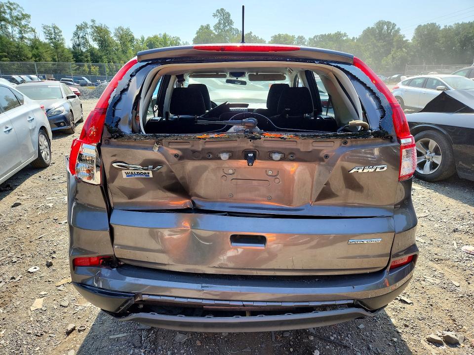 68597596 :رقم المزاد ، 2HKRM4H4XGH622046 vin ، 2016 Honda Cr-v مزاد بيع