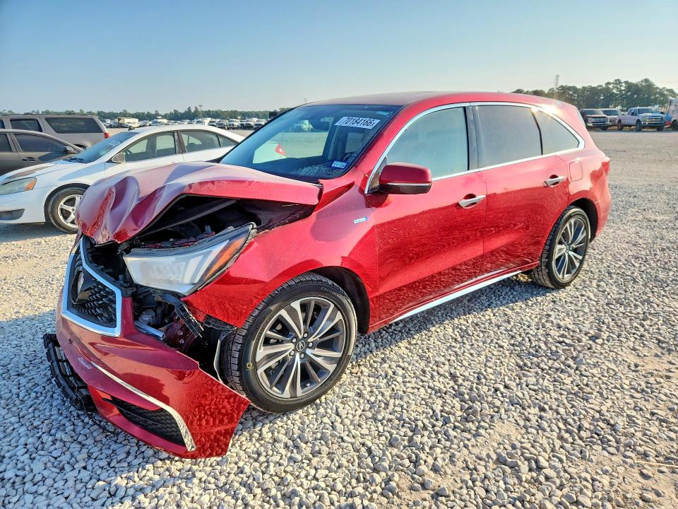 2019 Acura Mdx მანქანა იყიდება აუქციონზე, vin: 5J8YD7H5XKL001689, აუქციონის ნომერი: 70184166